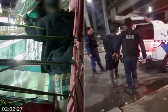 Suspeito de furtar farmácia é preso após ser reconhecido pela Guarda em Campos
